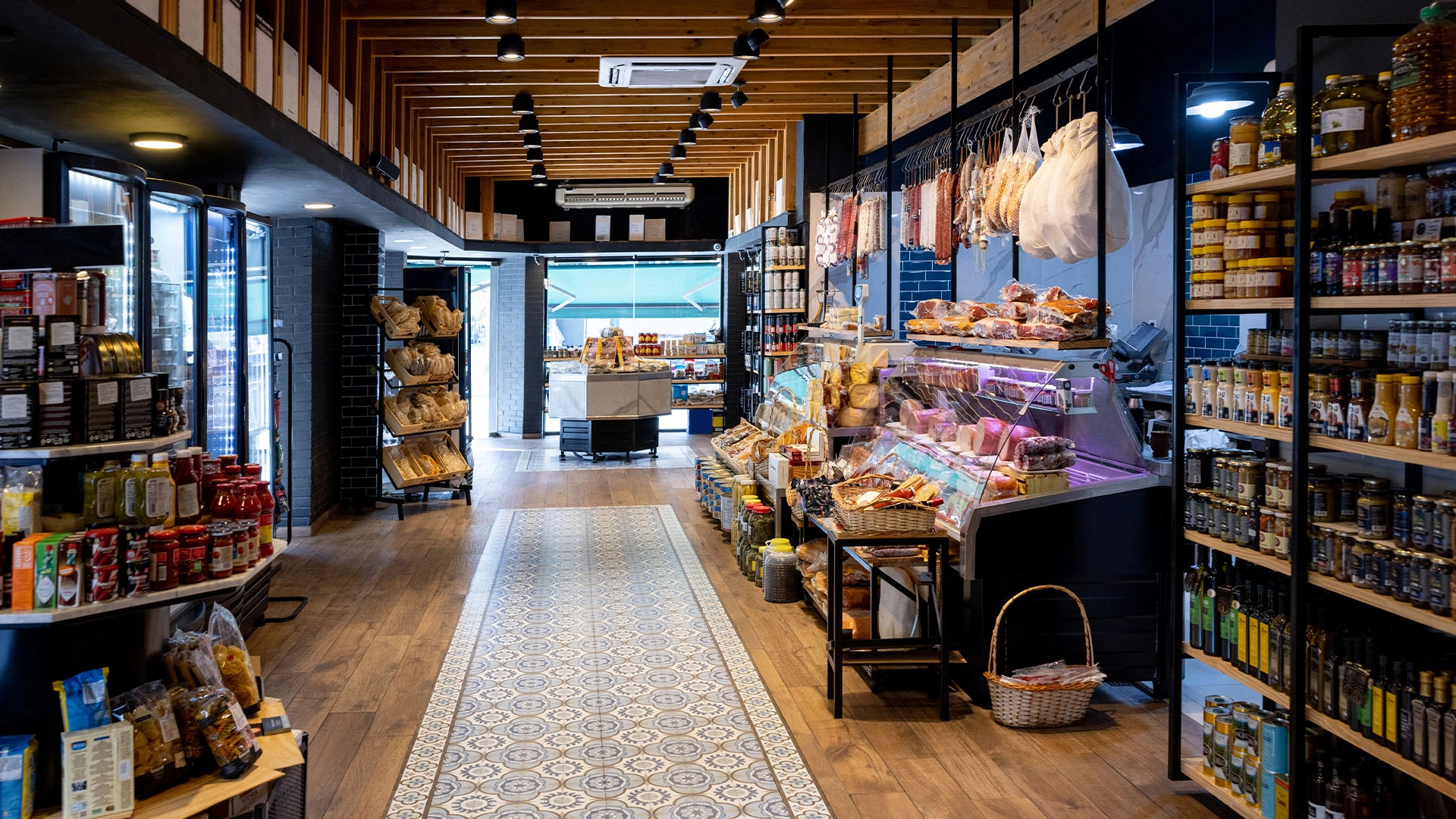 A grocery store