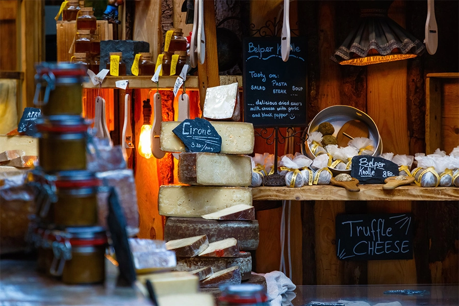 Cheese Market Stall