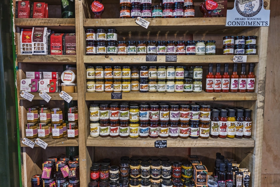 Condiments Shelf